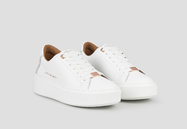 ALEXANDER SMITH LONDON HIGH WOMAN TOTAL WHITE