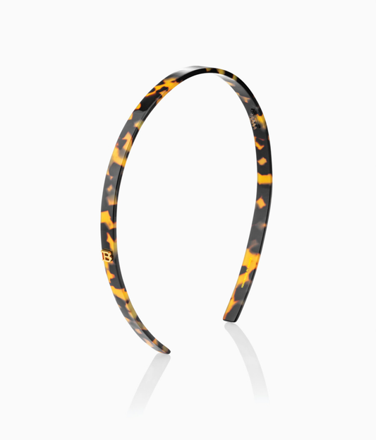Balmain Acetate Headband tortoise small