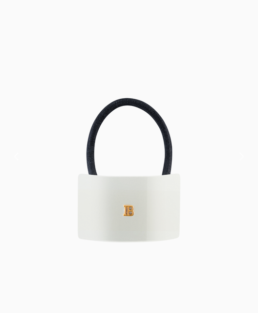 Balmain Elastique Pour Cheveux white