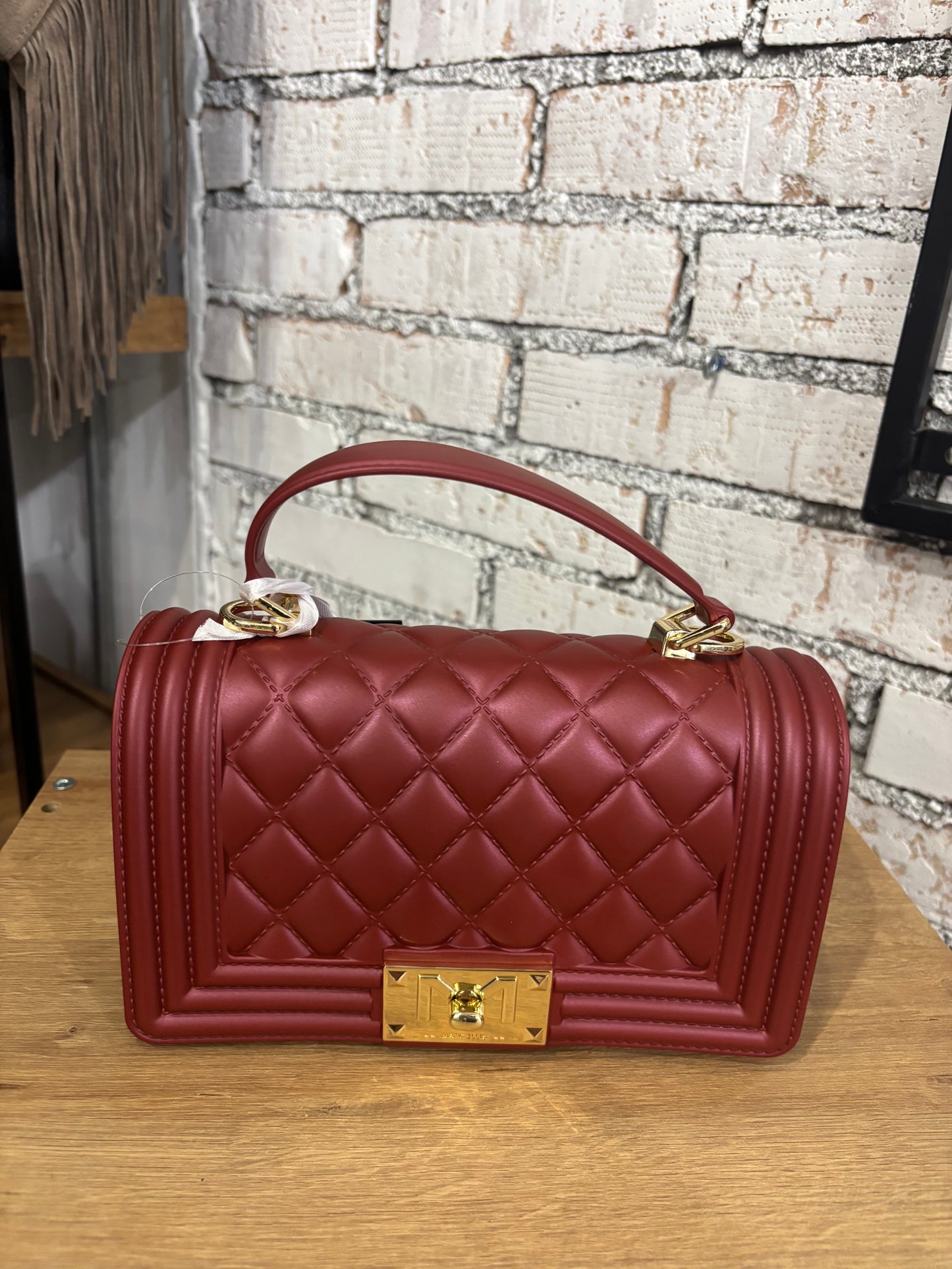 SHOULDERBAG FLAT SQUARE S