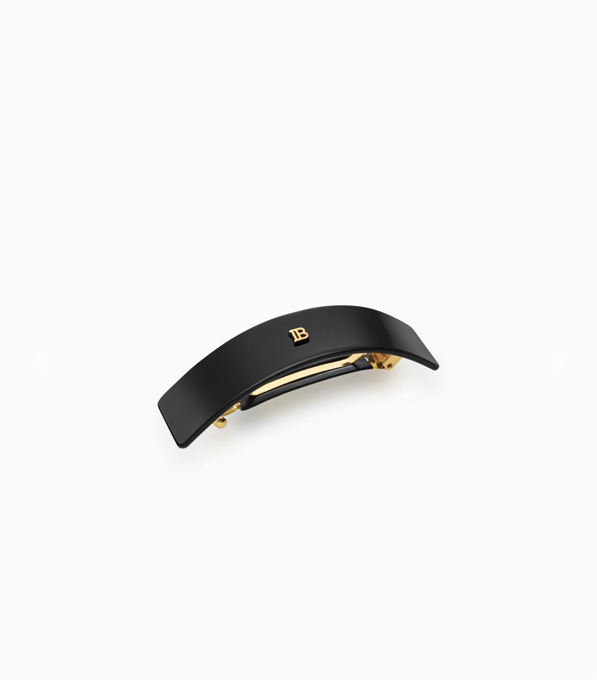Balmain Barrette Pour Cheveux Large black