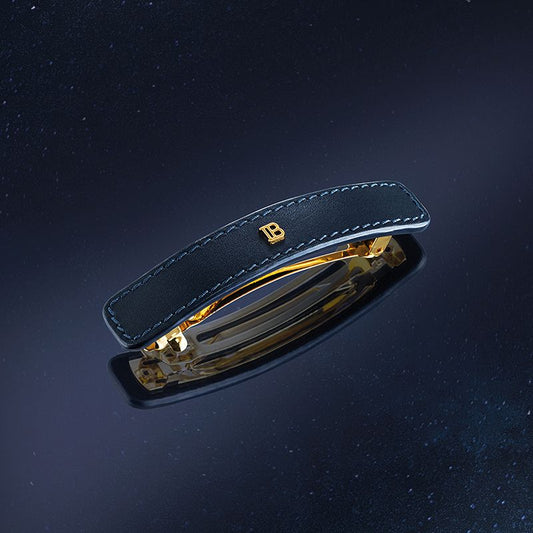 LIMITED EDITION LEATHER BARRETTE