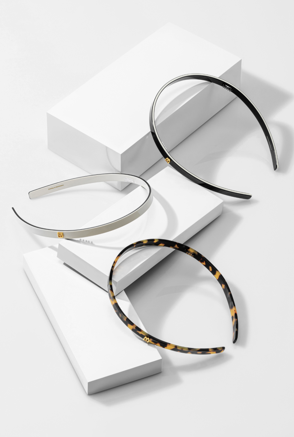 Balmain Acetate Headband tortoise small