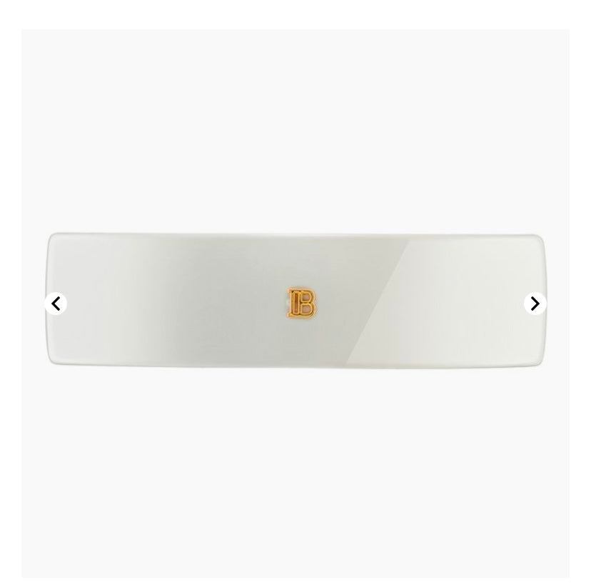 Barrette pour Cheveux Large Black/white/ tortoise