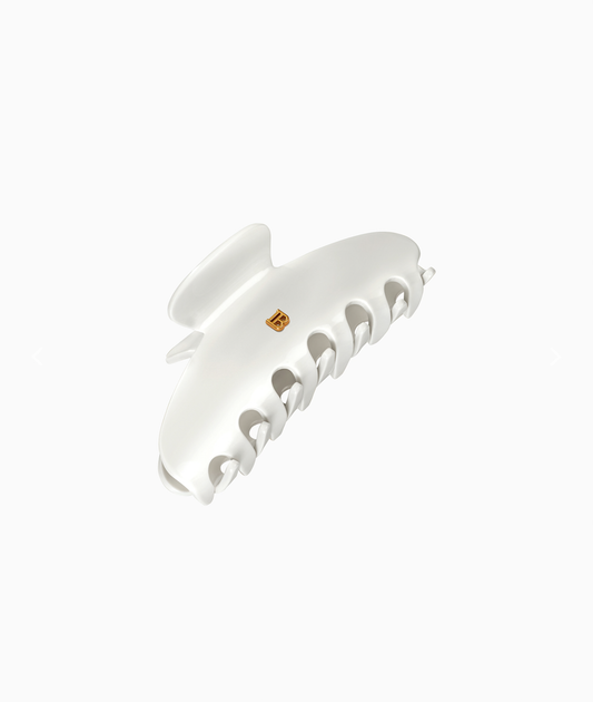 Balmain Pince à Cheveux Large white