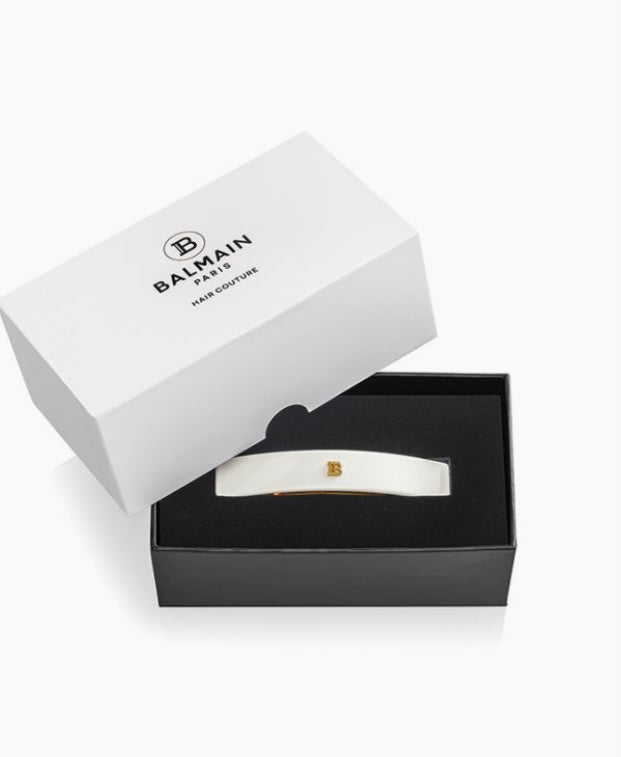 Barrette pour Cheveux Medium Black/ White / tortoise