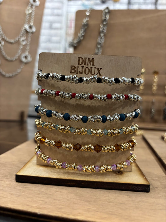 NEW DADO CRYSTAL BRACCIALE