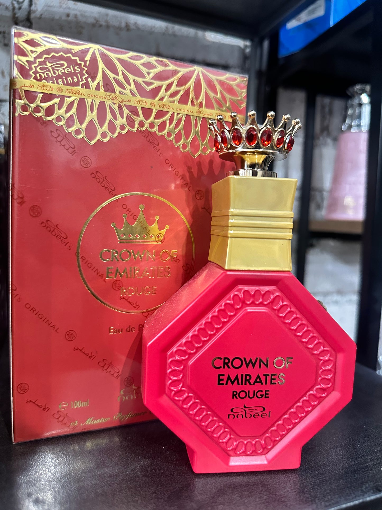 Crown of Emirates rouge