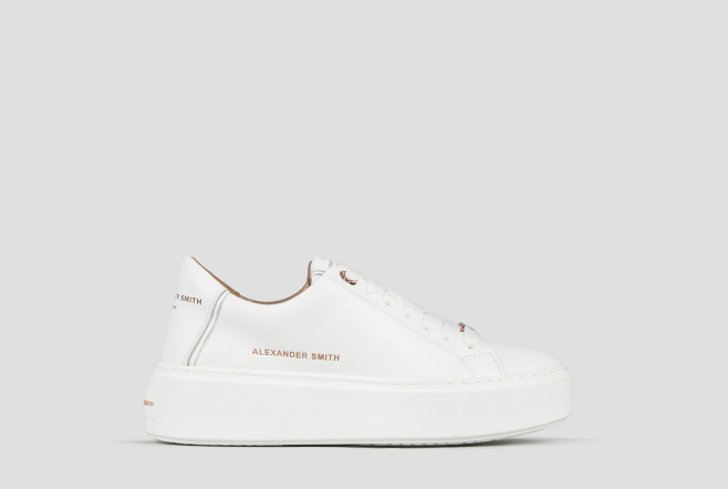 ALEXANDER SMITH LONDON HIGH WOMAN TOTAL WHITE