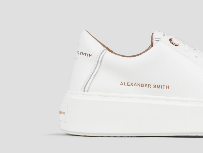 ALEXANDER SMITH LONDON HIGH WOMAN TOTAL WHITE