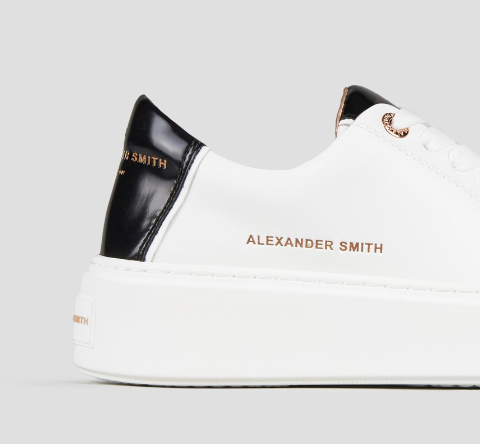 ALEXANDER SMITH LONDON HIGH WOMAN WHITE BLACK